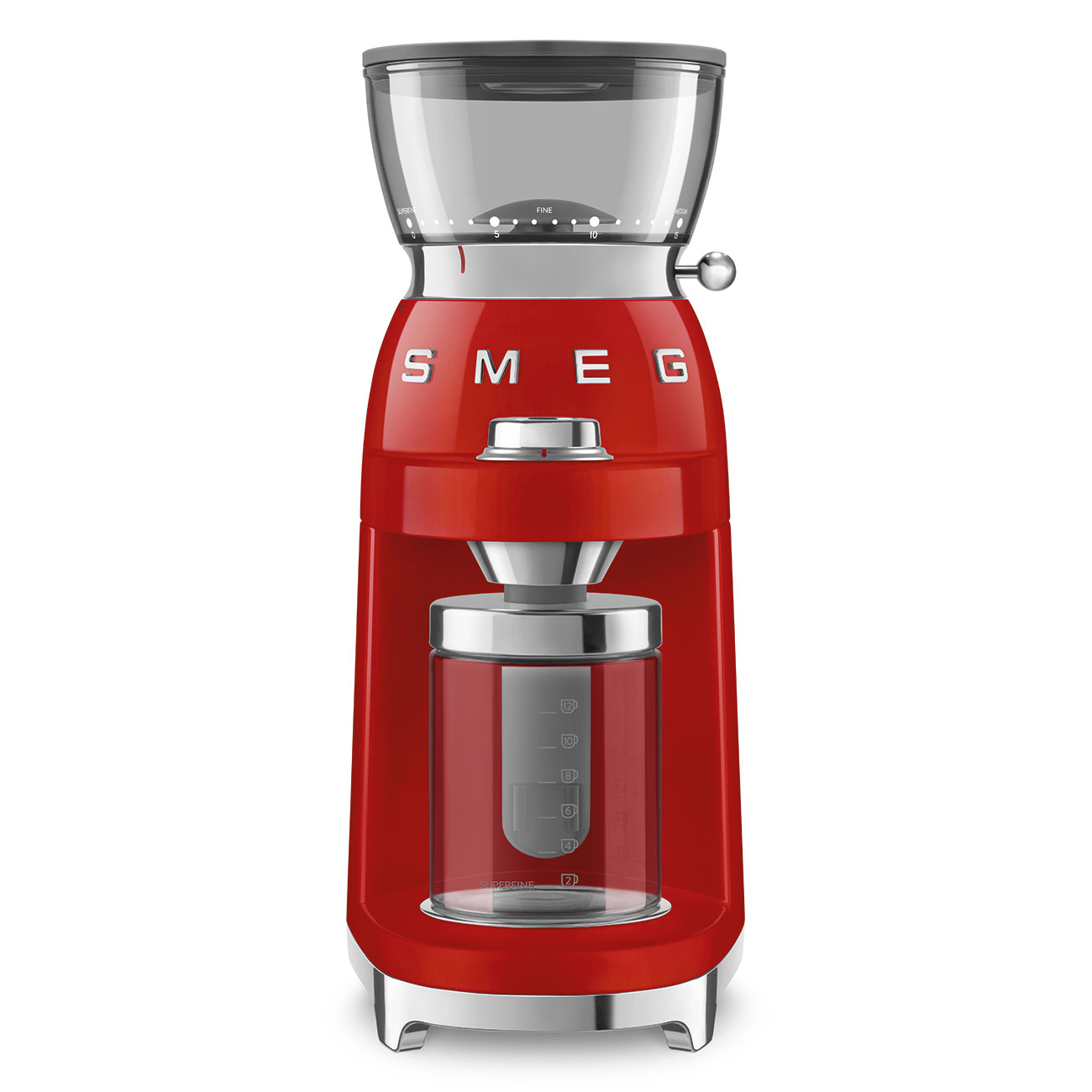 Smeg CGF03RDEU bonenmaler rood
