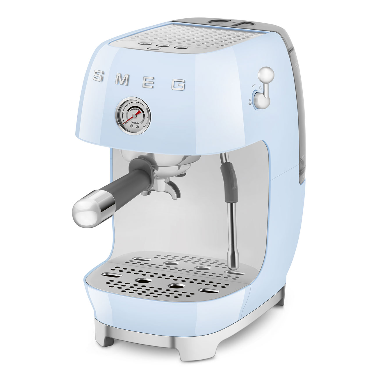 Smeg ECF03PBEU espressomachine pastelblauw