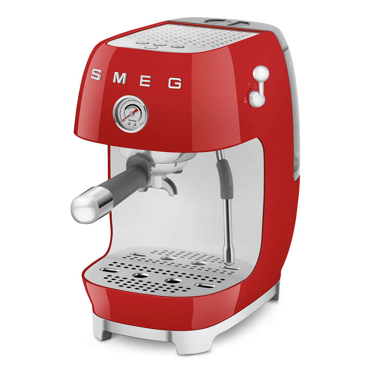 Smeg ECF03RDEU espressomachine rood