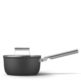Smeg SPF2012BLM steelpan zwart