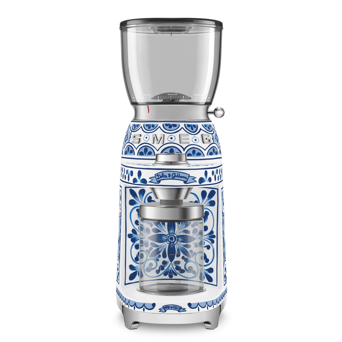 Smeg CGF01DGBEU bonenmaler D&G Blu Mediterraneo