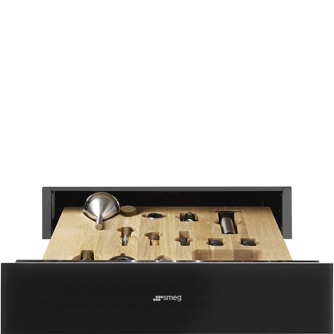 Smeg CPS115B3 sommelier lade zwart