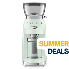 Smeg CGF03PGEU bonenmaler pastelgroen