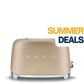 Smeg TSF01CHMEU broodrooster champagne