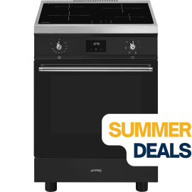 Smeg C6IMMBT2 fornuis matt black