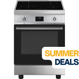 Smeg C6IMXT2 fornuis RVS