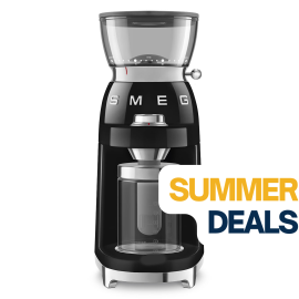 Smeg CGF03BLEU bonenmaler zwart