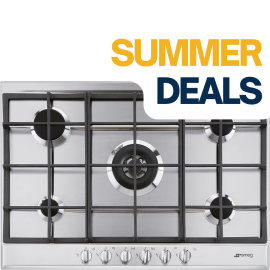 Smeg P272XGHNLK kookplaat RVS
